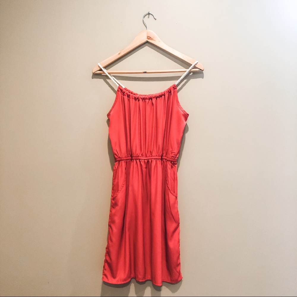Orange dress